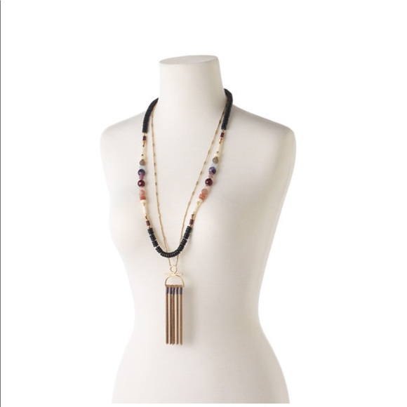 Stella & Dot Genevieve Tassel Necklace - Picture 2 of 5